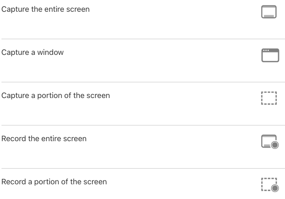 Now take screenshot on Mac