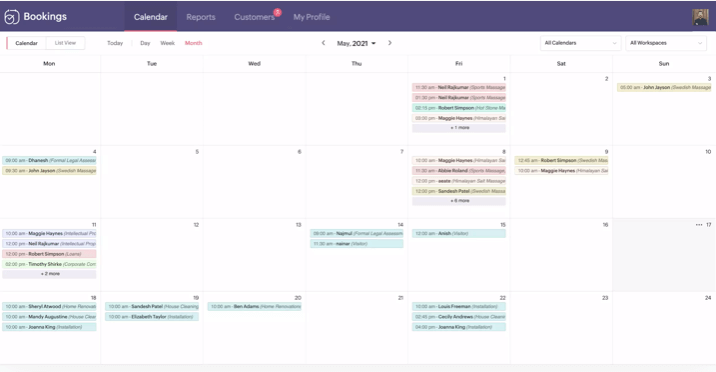 Zoho Bookings - appointment scheduling app to book meetings easily