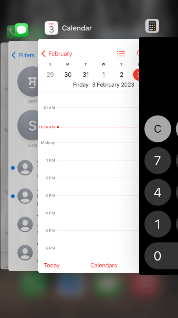 close iphone apps running in background