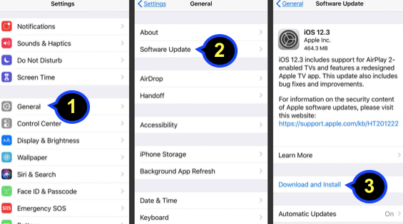 update iphone